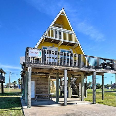 A-Frame Home With Deck - 2 Blocks To Surfside Beach! Esterno foto