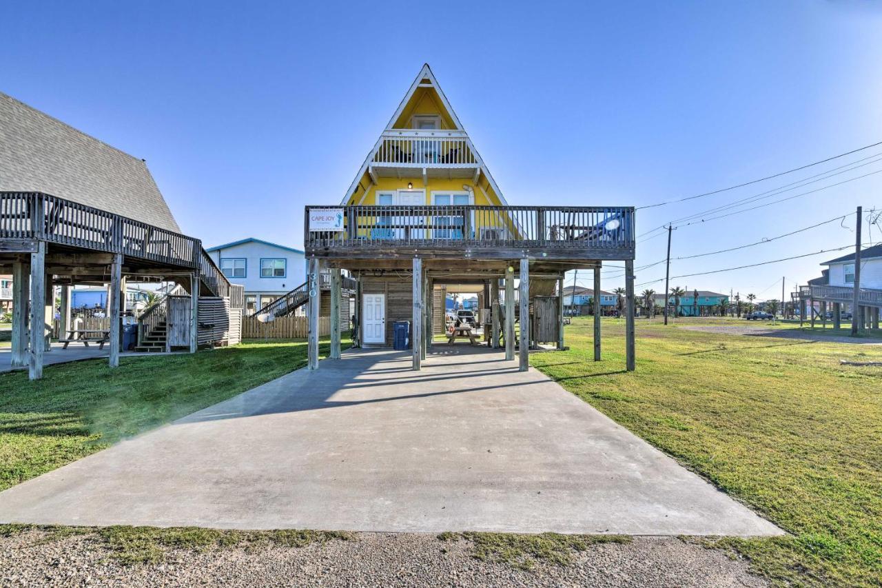 A-Frame Home With Deck - 2 Blocks To Surfside Beach! Esterno foto