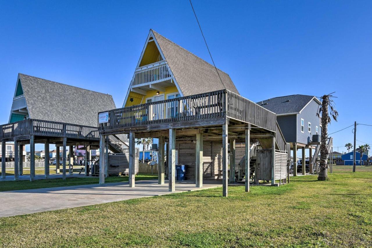 A-Frame Home With Deck - 2 Blocks To Surfside Beach! Esterno foto