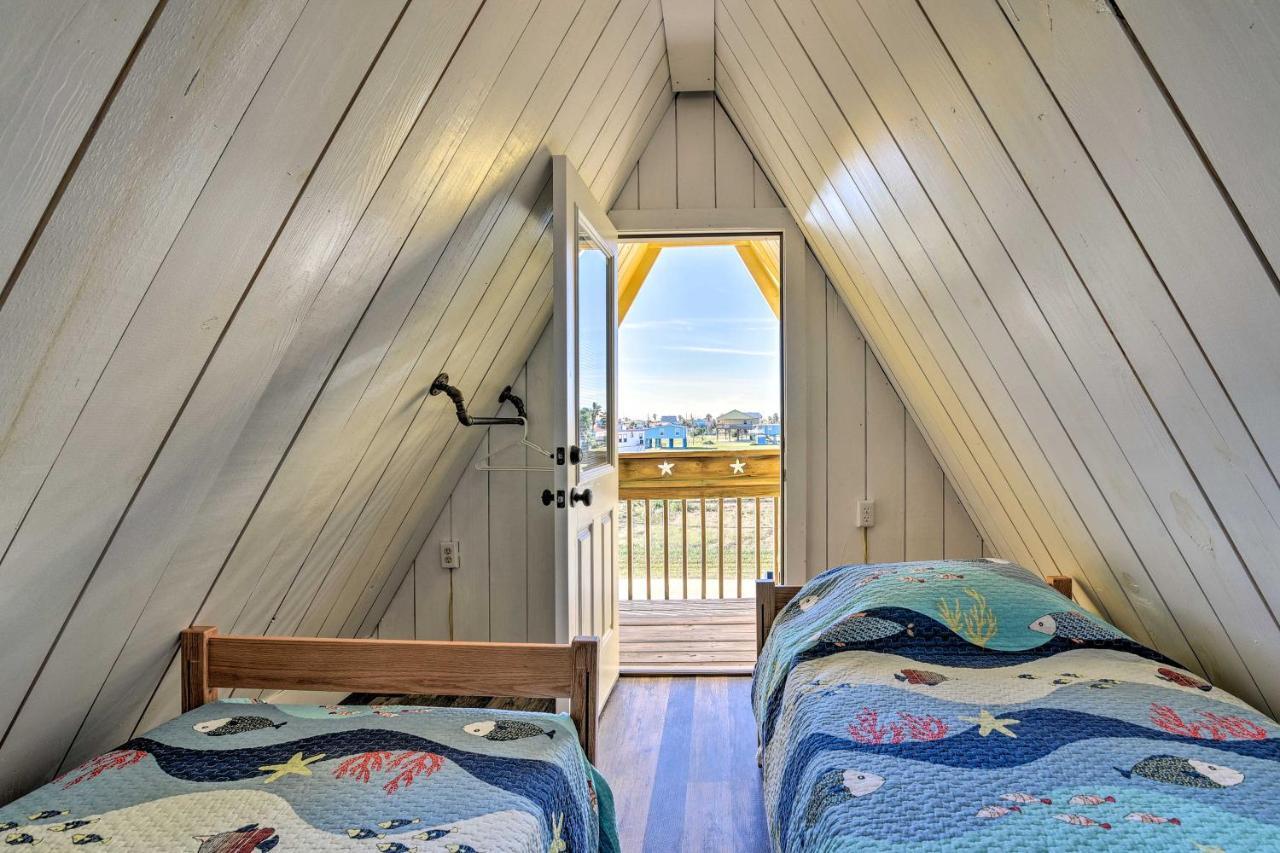 A-Frame Home With Deck - 2 Blocks To Surfside Beach! Esterno foto